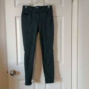 Old Navy Blue/Green Rockstar Skinny Jeans Size 6